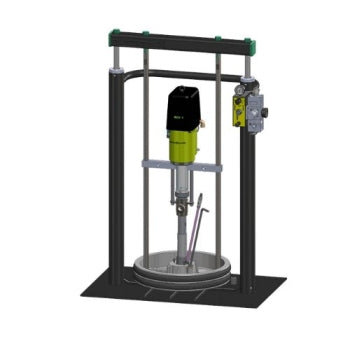 34.106 PUMP - TWIN POST RAM (5 Gal/20L - 55 Gal/200L) EXTRUSION UNIT