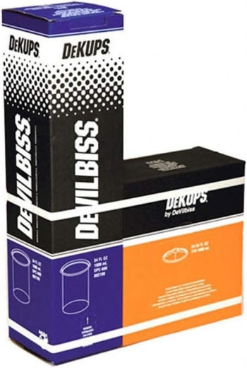34OZ DISPOSABLE CUPS & LIDS(10
