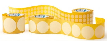 3/8'' Crepe Disc on Liner (9.5