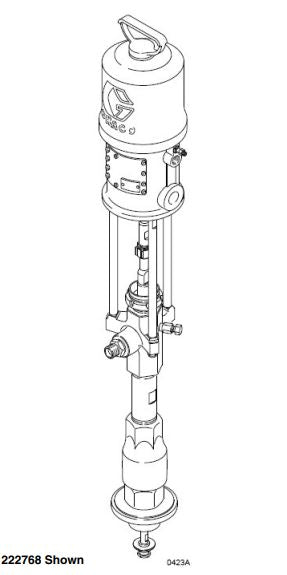 Rebuild, Graco 222768 Fluid Section