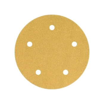 SurfPrep 5 Hole Yellow Sandstorm Hook & Loop Paper Abrasive Disks