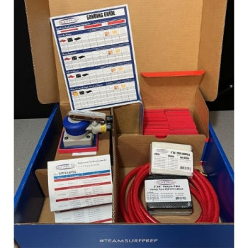 SURFPREP 3x4 PNEUMATIC SANDING KIT