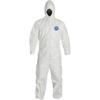 DuPont Tyvek Disposable Protective Coverall (Large)