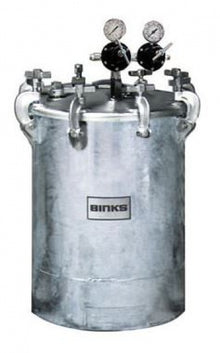 Binks 60 Gallon Galvanized Pressure Tank Assembly