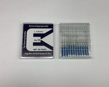 Tip Cleaning Needles 33mm 12/bx