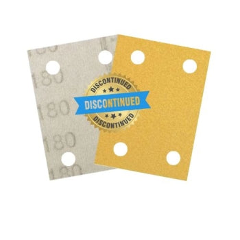 SurfPrep Yellow Sandstorm 3" x 4" Paper Abrasive Pads w/ Holes