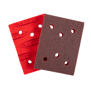 SurfPrep ProFoam 3" X 4" Abrasive Pads w/ Holes (Medium)