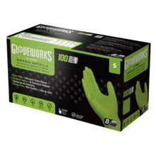 Gloveworks RDT Green Nitrile PF Industrial Gloves