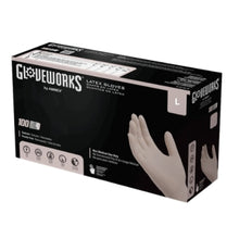 Gloveworks Ivory Latex PF Industrial Gloves