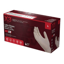 X3 Ivory Latex PF Industrial Gloves